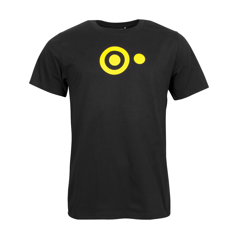 T-shirt unisex Svart, symbol fram