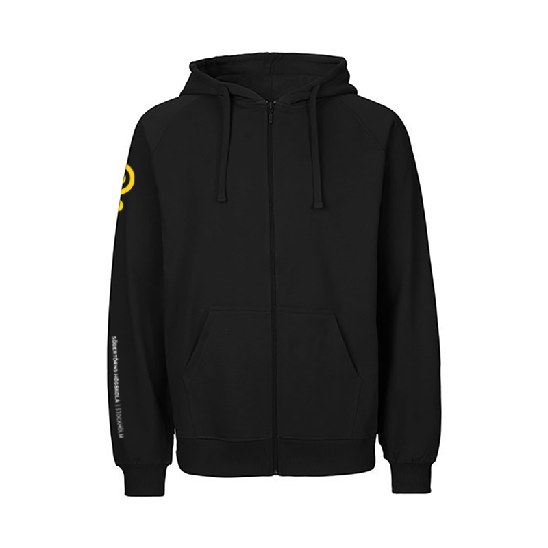 Hoodie Unisex med zip